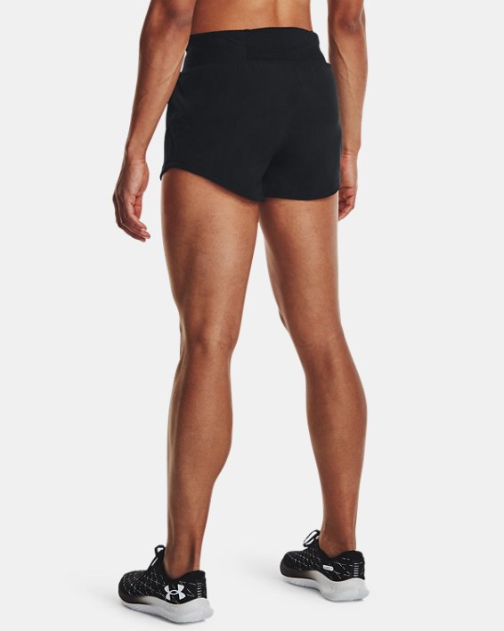 Women's UA Speedpocket Shorts, Black, pdpMainDesktop image number 1